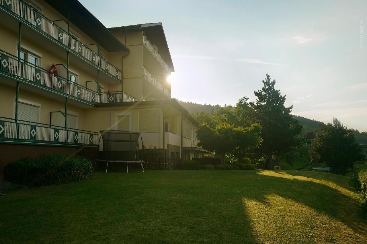 Appartementhotel Karawankenblick เพิร์ทชาค อัม เวิร์ทเทอร์ซี ภายนอก รูปภาพ
